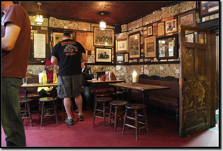 The Brazen Head, man sieht das Alter... 