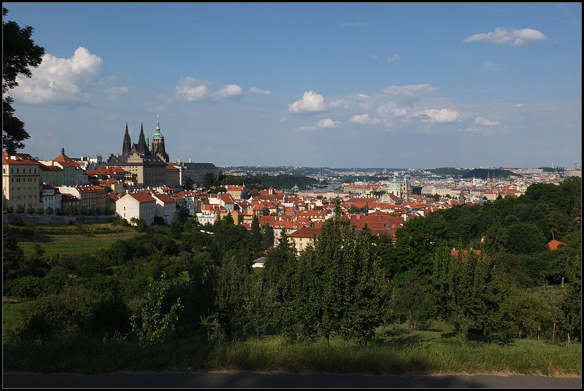 Ausblick auf Prag 