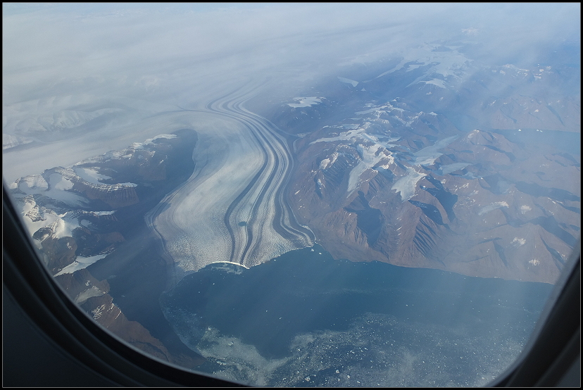 Grönland von oben 