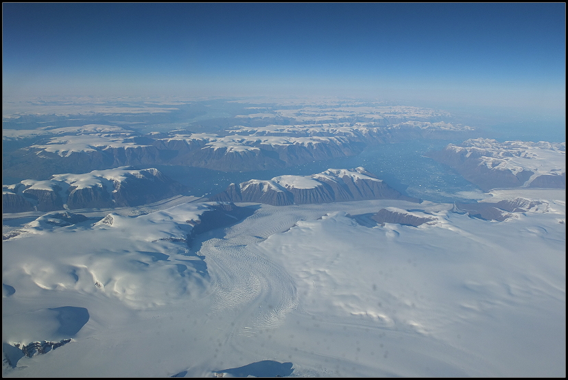 Gletscherzungen in Grönland