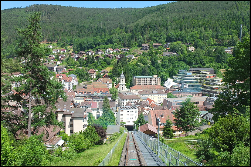 Mit der Standseilbahn auf den Sommerberg