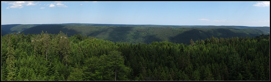 Blick ber den Nordschwarzwald