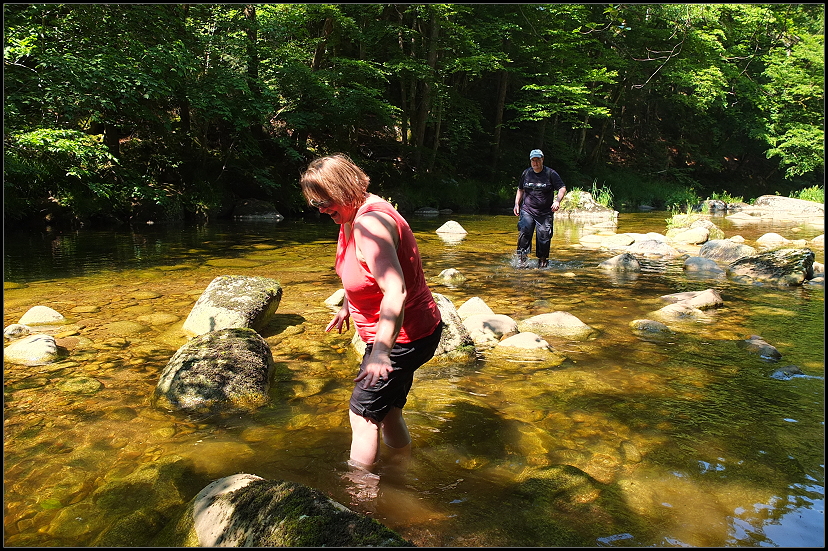 Flussbettwanderung Murg