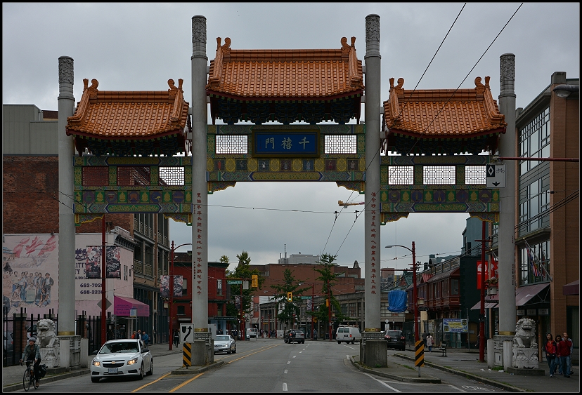 Tor nach Chinatown Vancouver
