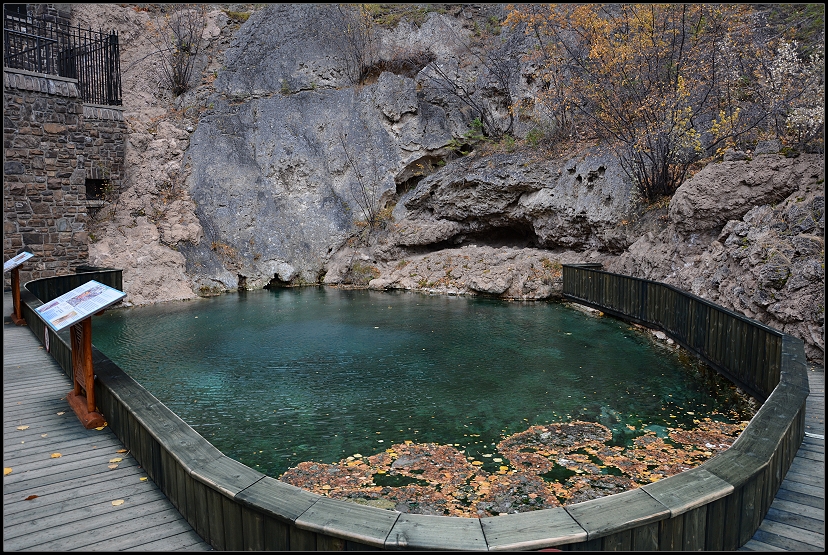 Der äußere Pool Cave & Basin National Historic Site