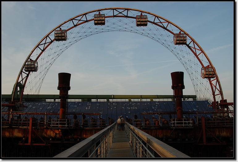 Riesenrad Kokerei Zollverein Essen