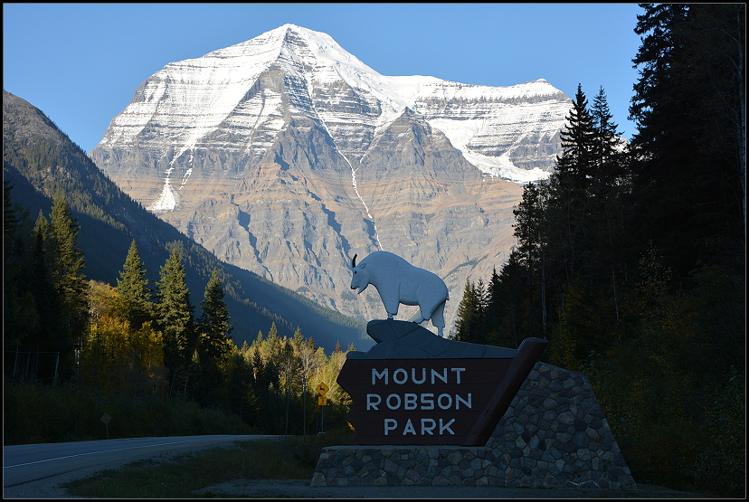 Der höchste Berg der Rocky Mountains - der Mount Robson