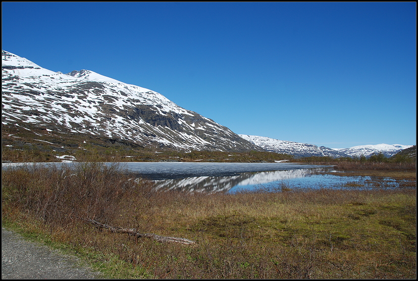 Eis auf dem See