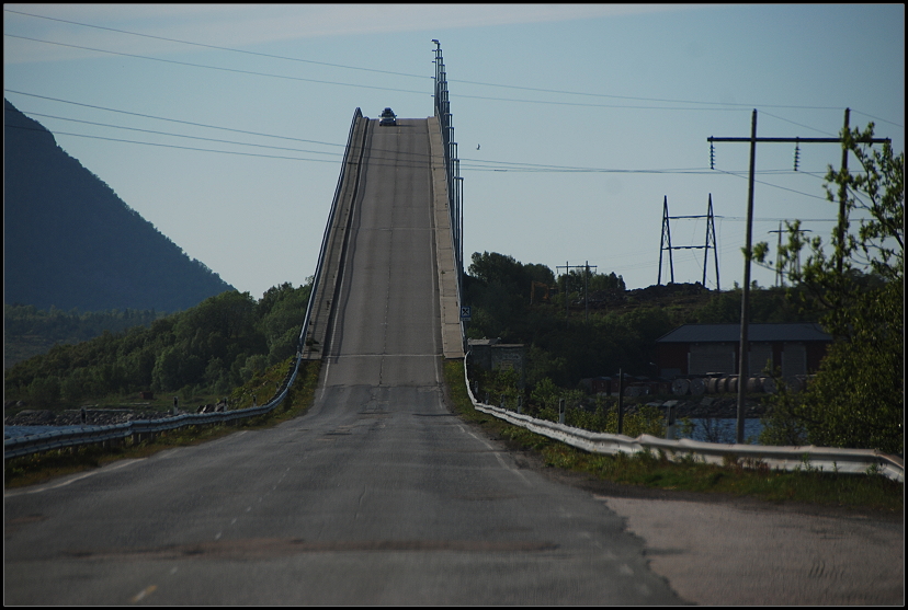 Ganz schn steil die Brcke