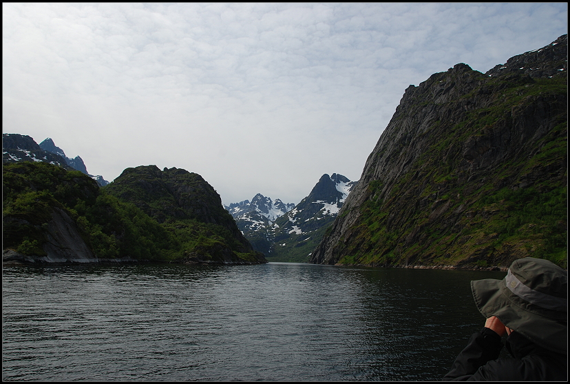 Einfahrt in den Trollfjord