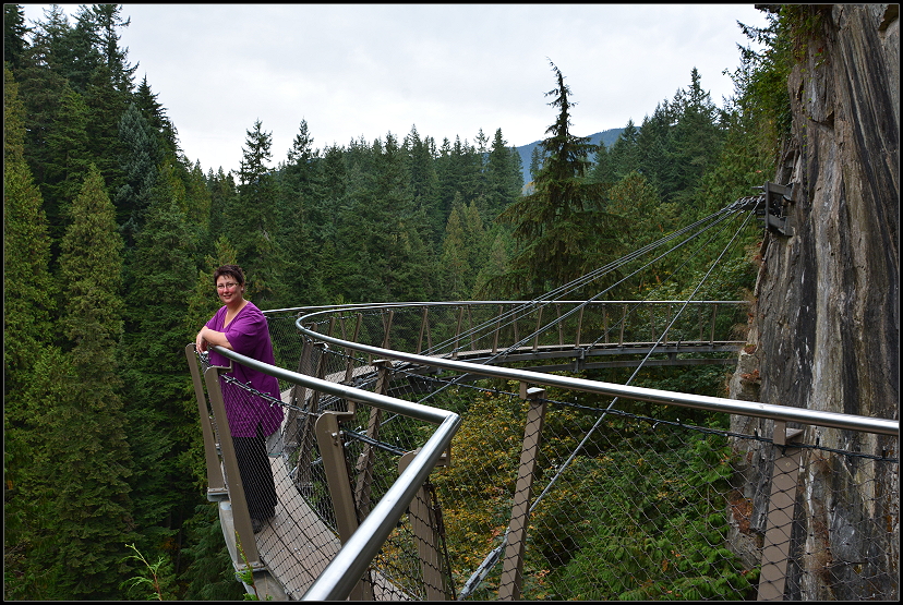 Cliffwalk im Suspension Bridge Park
