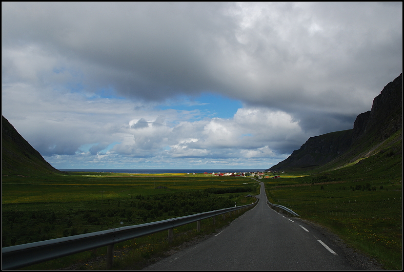 Unstad Lofoten Norwegen