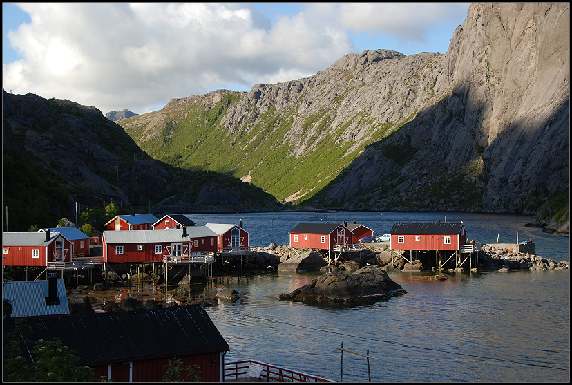 Abendstimmung in Nusfjord