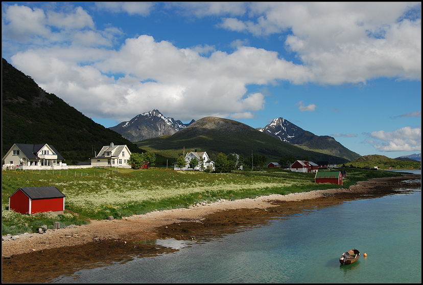 Flakstady Lofoten Norwegen