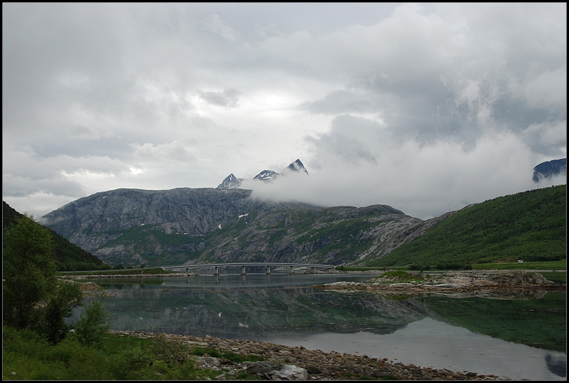 Auf der E17 in Norwegen