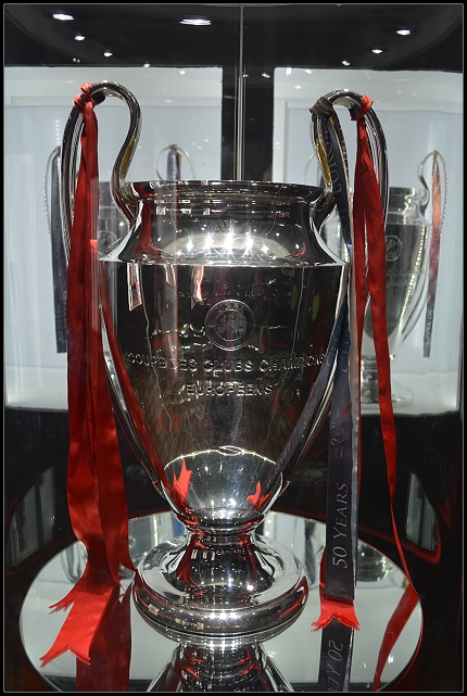 Der original Champions League Pokal von 2005 