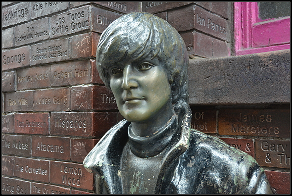 Mathew Street John Lennon Statue