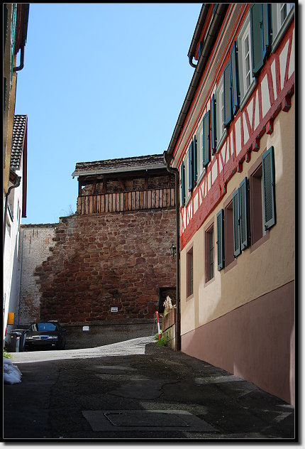 Reste der Stadtmauer
