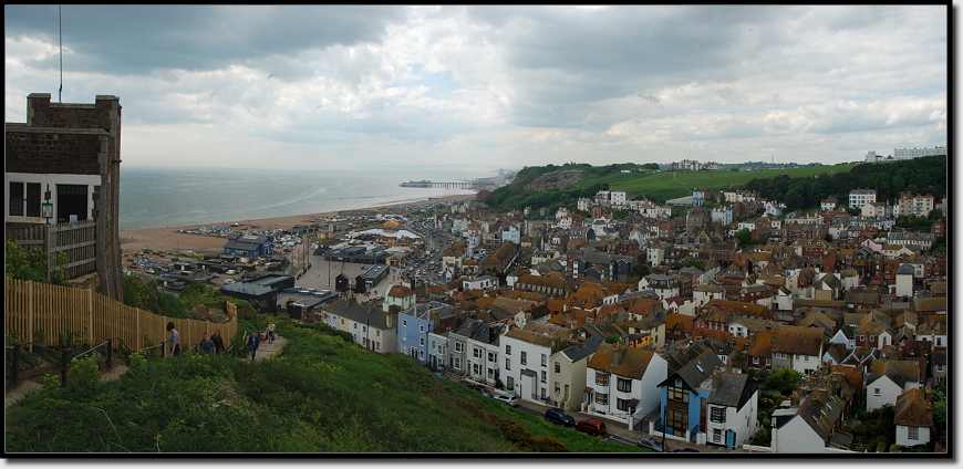 Blick auf Hastings