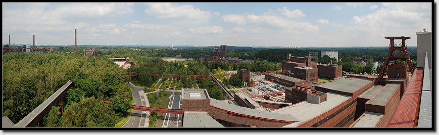 Zeche Zollverein von oben