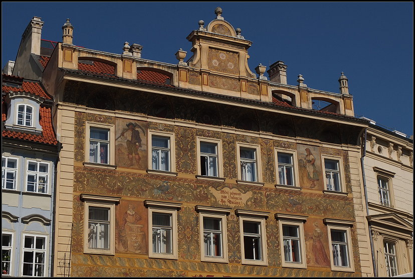 Prchtige Hausfassade 