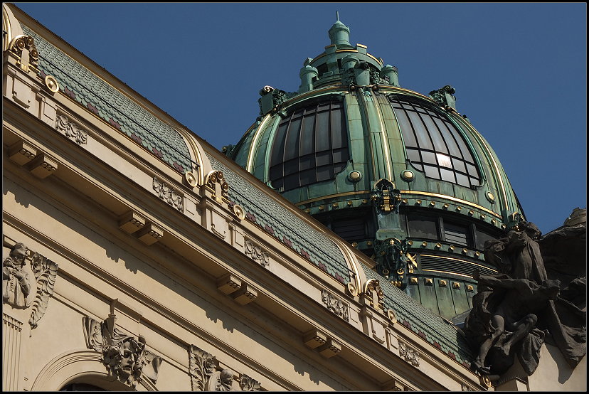 Kuppel vom Gemeindehaus 