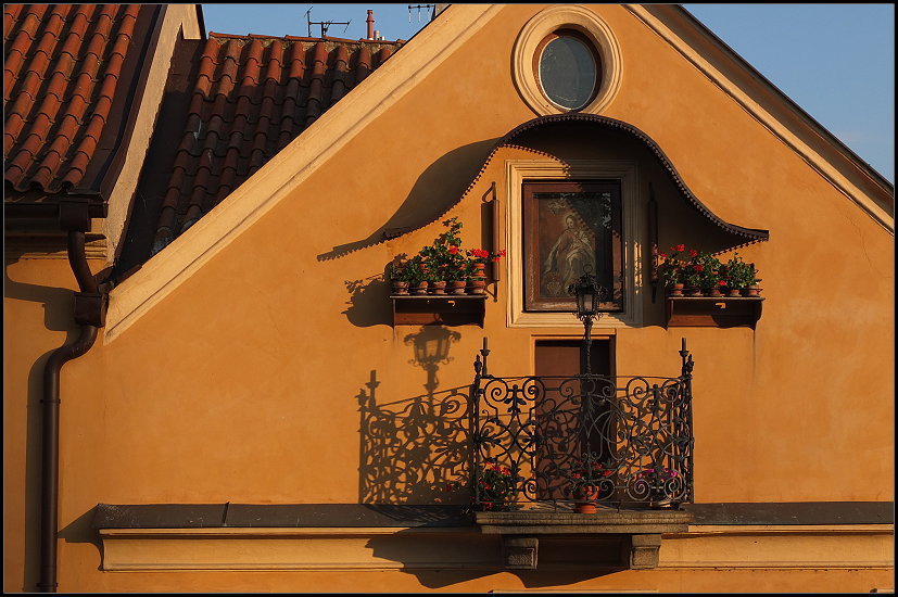 Schner kleiner Balkon  