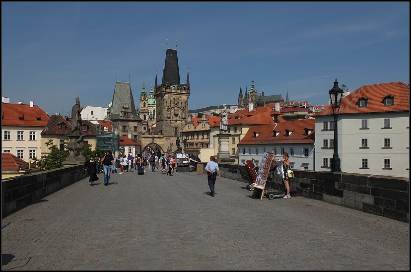 Karlsbrcke am zweiten Morgen  