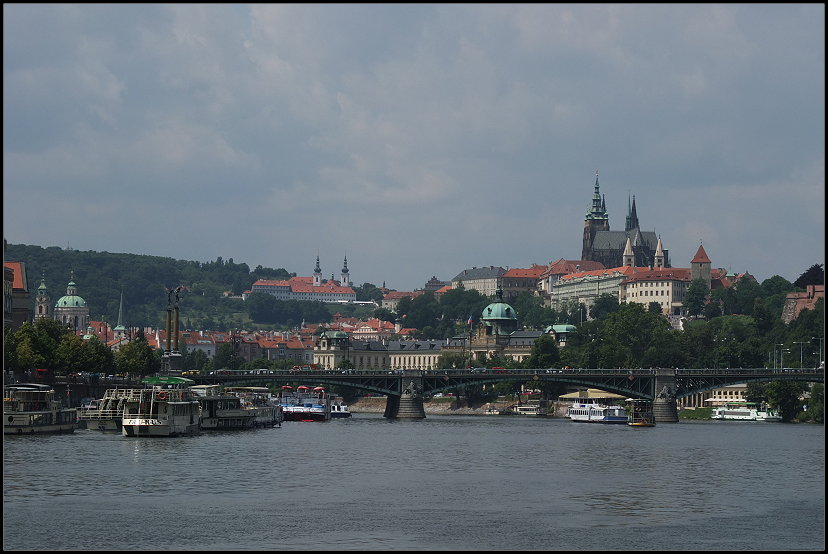 Auf der Moldau  