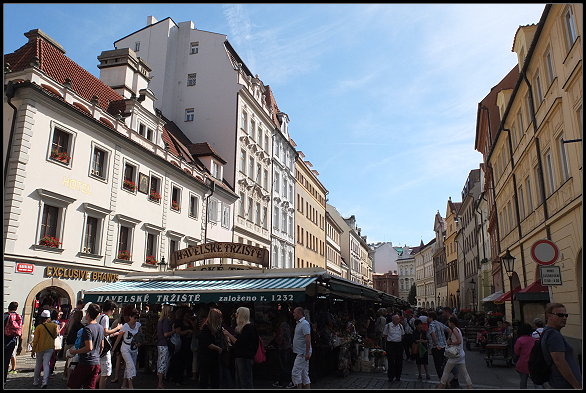 Markt in der Havelská Markt in der Havelská