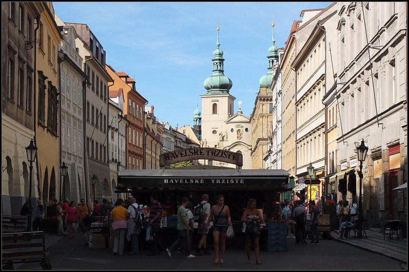 Markt in der Havelsk   