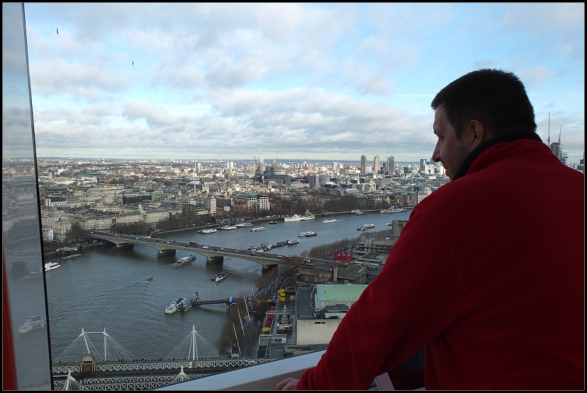 Blick auf London