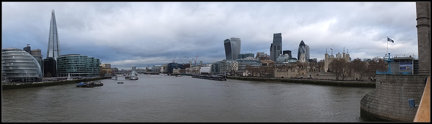 Blick von der Tower Bridge
