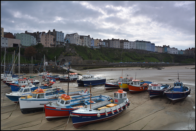 Tenby Hafen