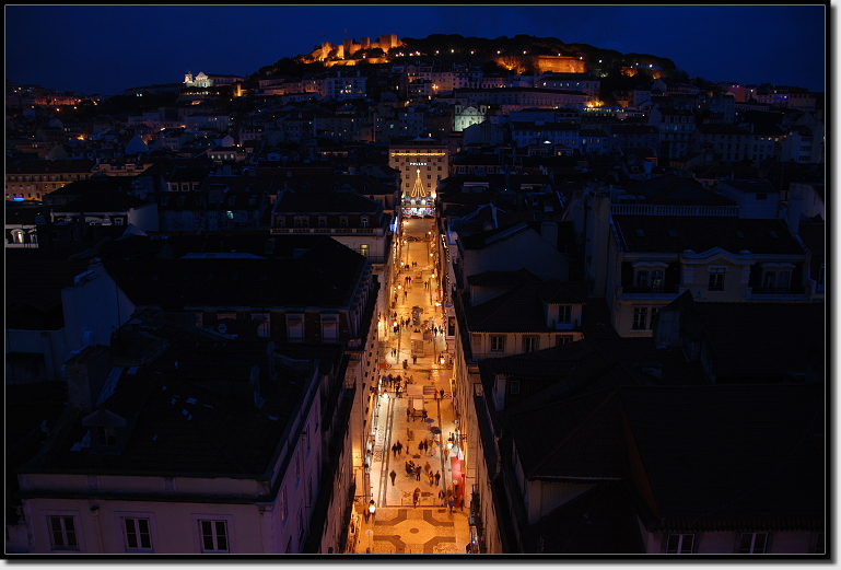 Lissabon bei Nacht