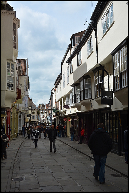 Stonegate in York Stonegate in York
