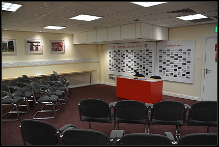 Presseraum FC Liverpool Presseraum FC Liverpool