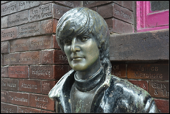 Mathew Street John Lennon Statue Mathew Street John Lennon Statue