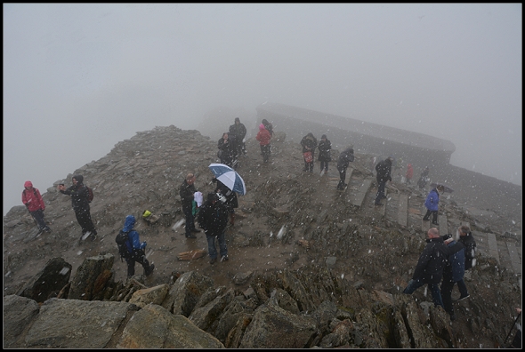 Auf dem Snowdon Auf dem Snowdon